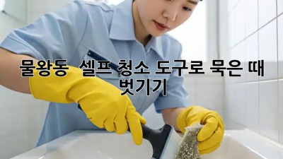 ✨ 물왕동 ✨ 셀프 청소 도구로 묵은 때 벗기기! 🧹